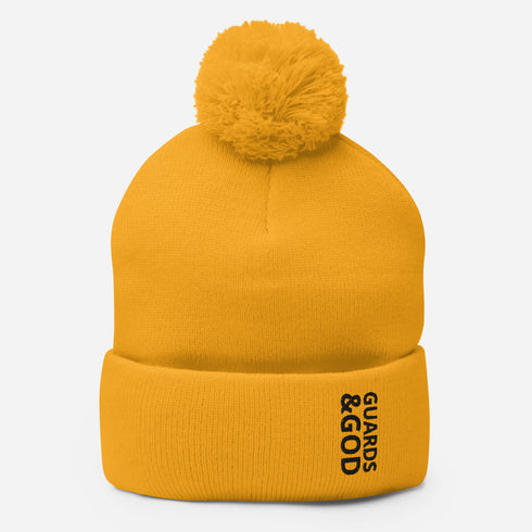 Guards &God Onyx Pom-Pom Beanie